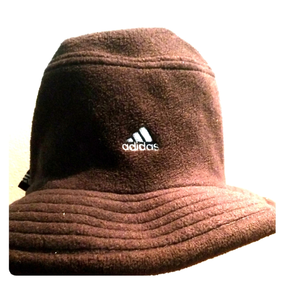 Adidas fleece bucket hat.